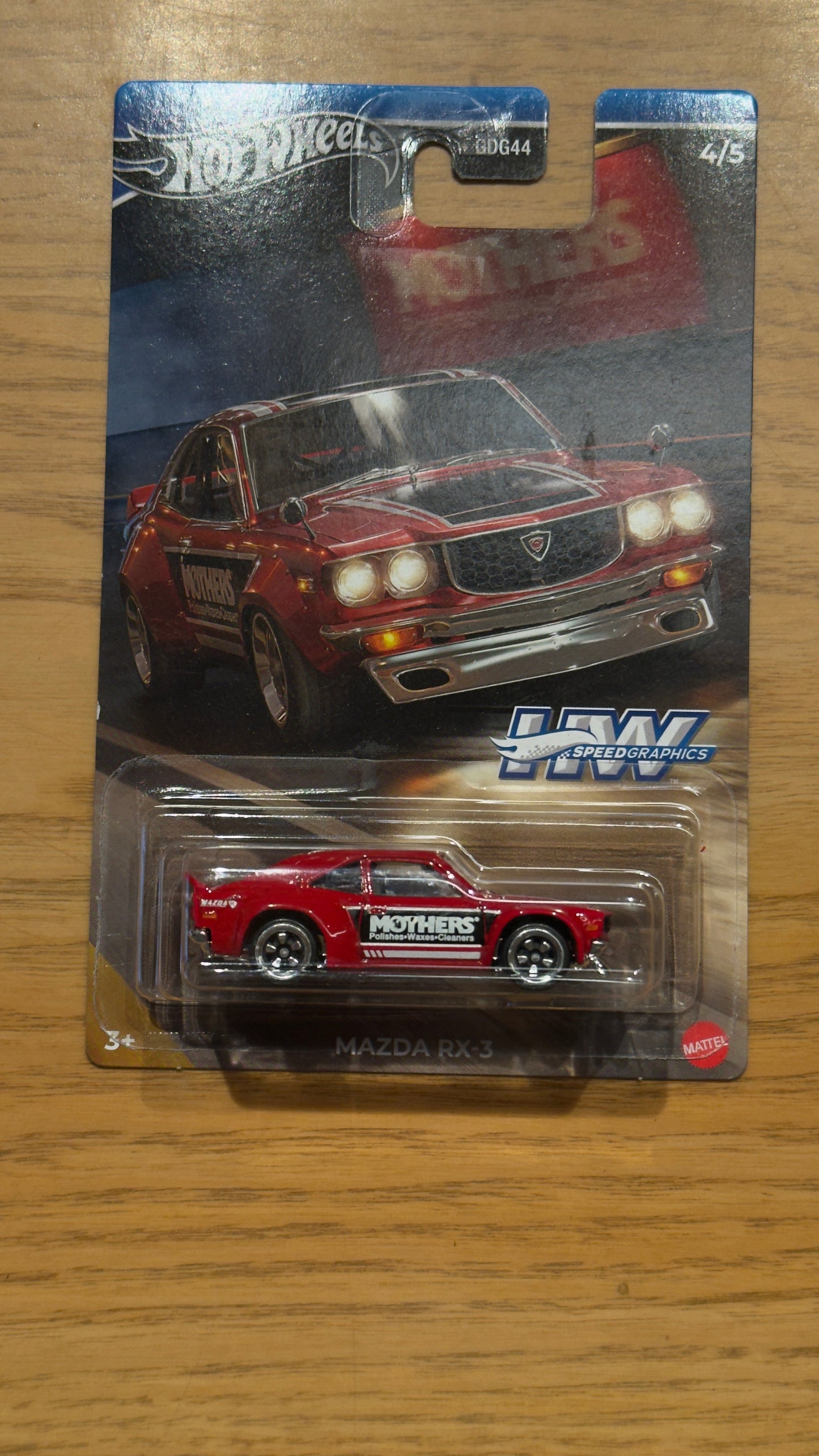 Hot Wheels Mazda RX-3 – HW Speed Graphics Edition
