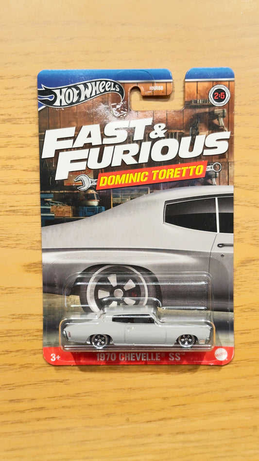 Hot Wheels Dominic Toretto Fast & Furious 1970 Chevelle SS