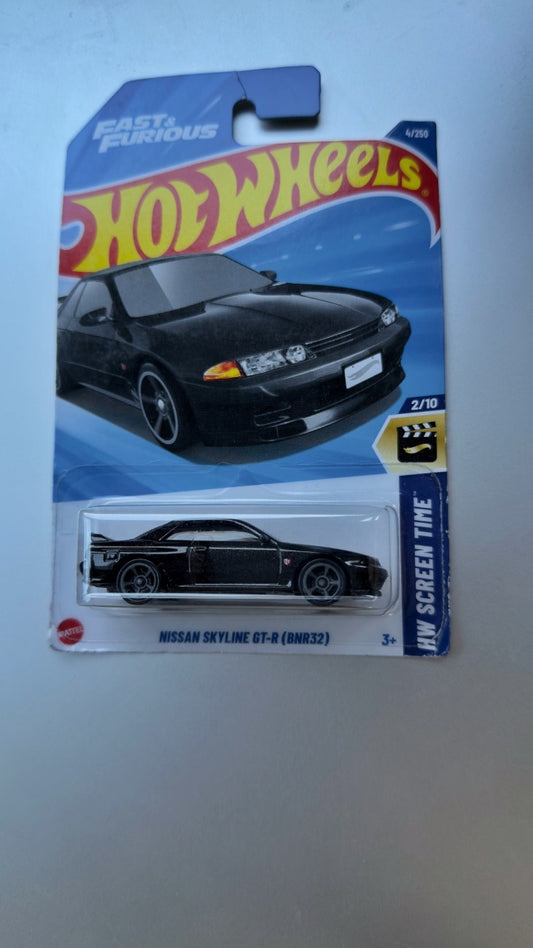 Hot Wheels Fast & Furious Nissan Skyline GT-R (BNR32) – Limited Edition!